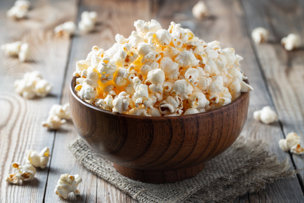 Air-popped Popcorn