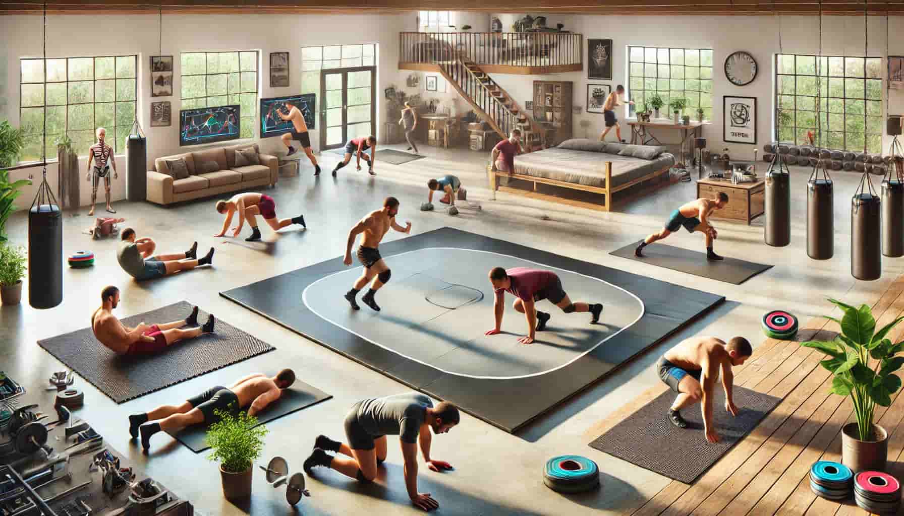 How to Build a Weekly At-Home Wrestling Routine