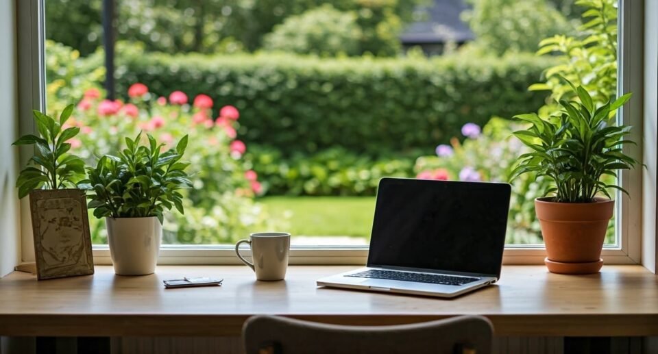 working from home