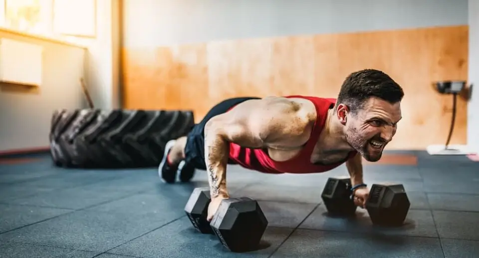 Upper body crossfit workout