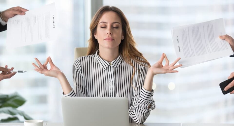 How meditation can improve work life balance