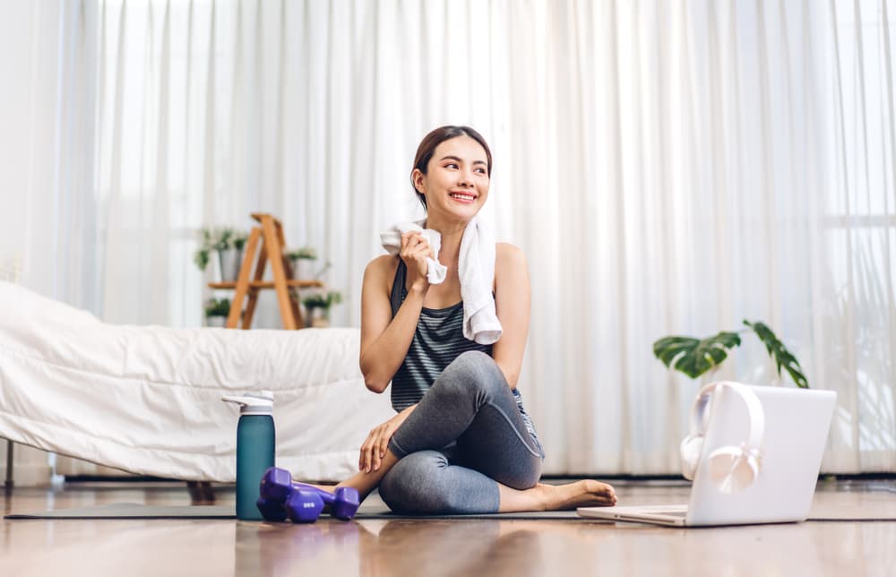 How to stay fit while working from home