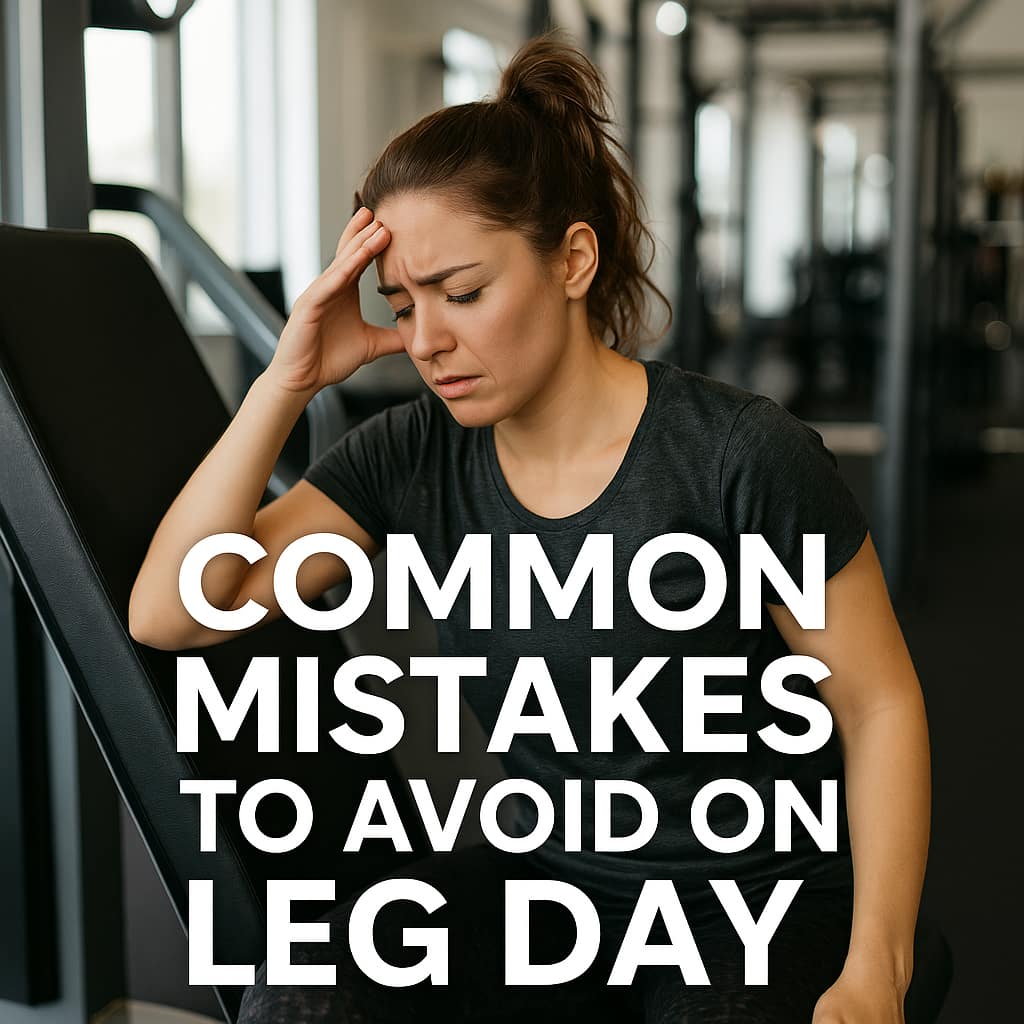 Common Mistakes to Avoid on Leg Day