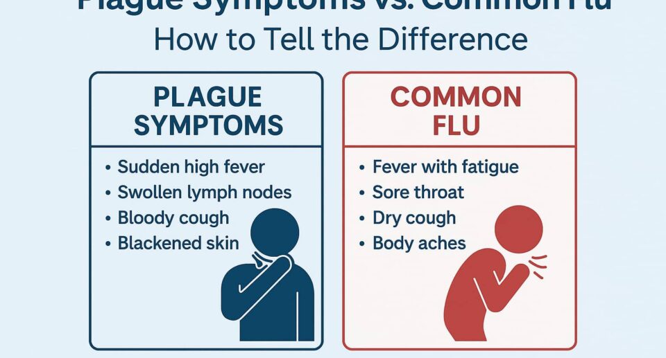Plague Symptoms vs. Common Flu – How to Tell the Difference.