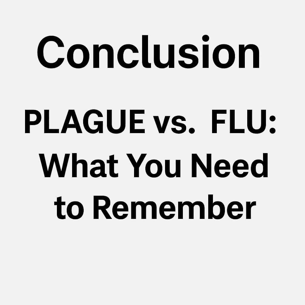 Plague vs. Flu What You Need to Remember