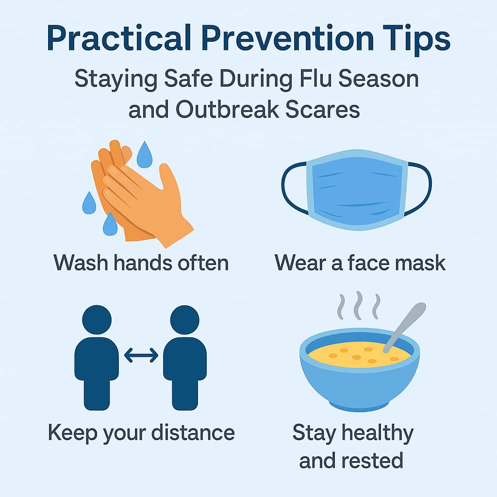 Staying Safe During Flu Season and Outbreak Scares