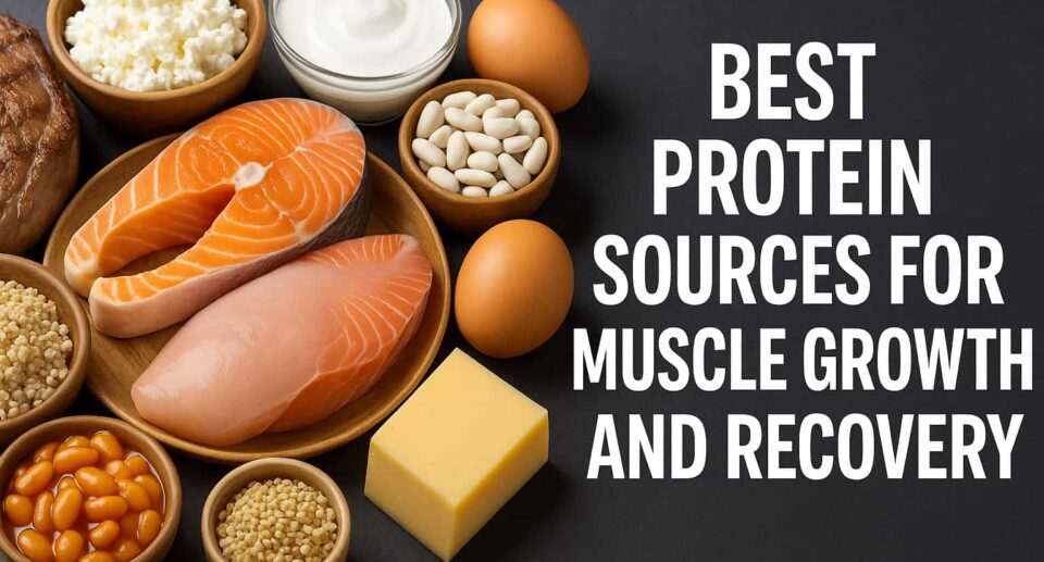 Best protein sources for muscle growth and recovery