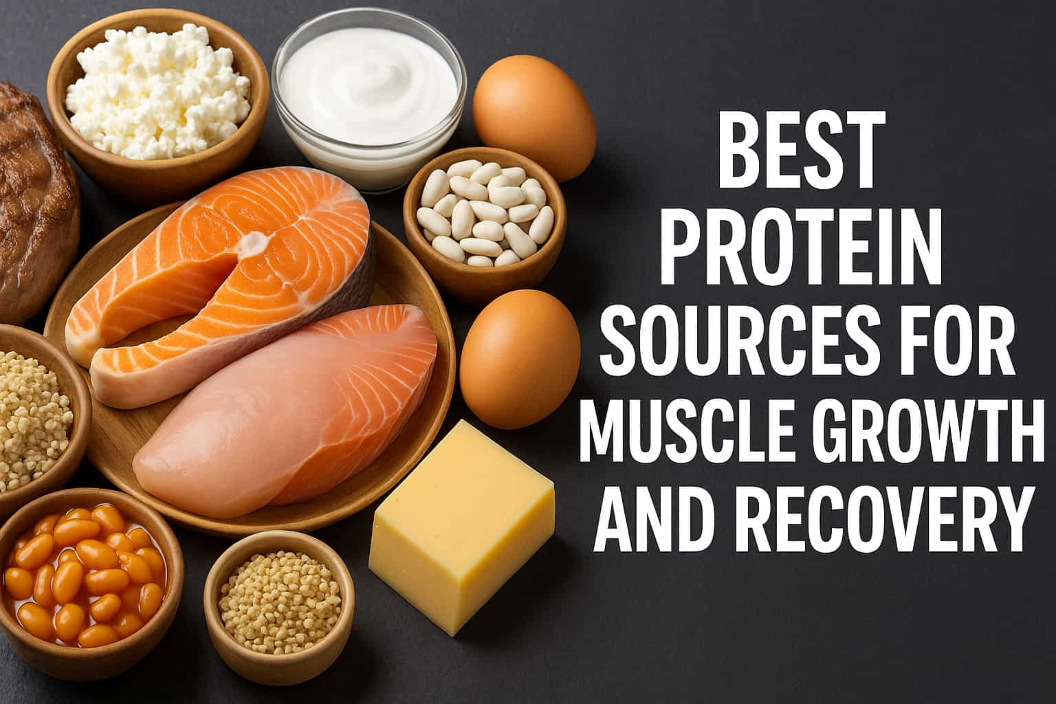 Best protein sources for muscle growth and recovery