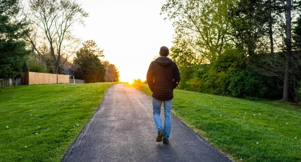 Mindfulness walk activity