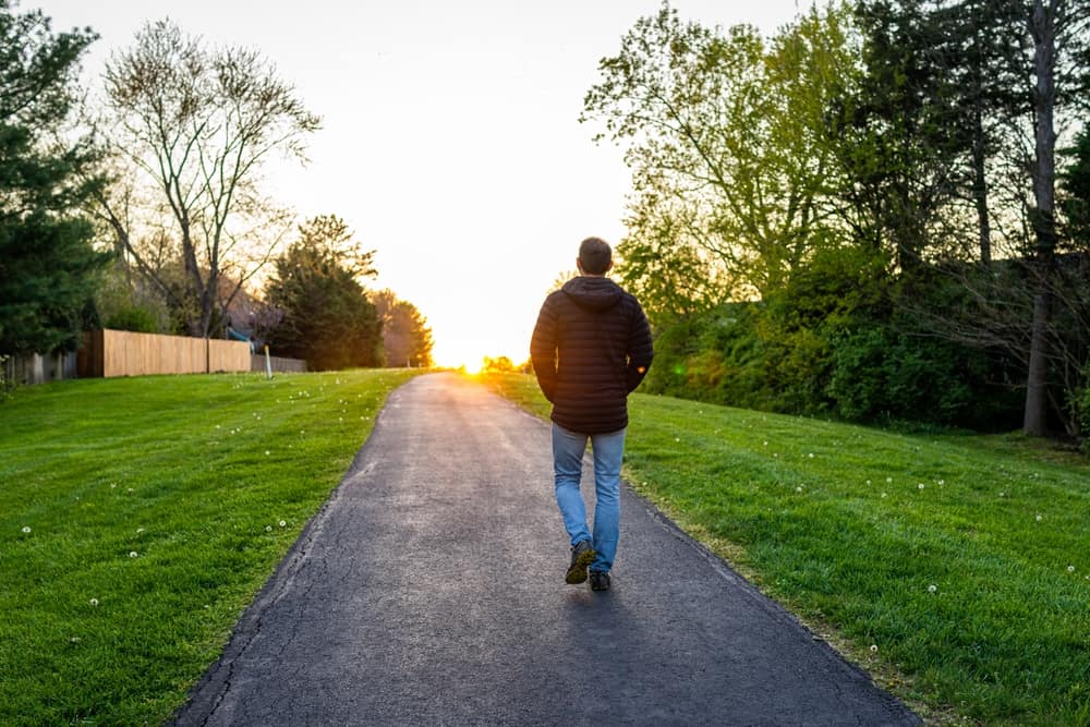 Mindfulness walk activity