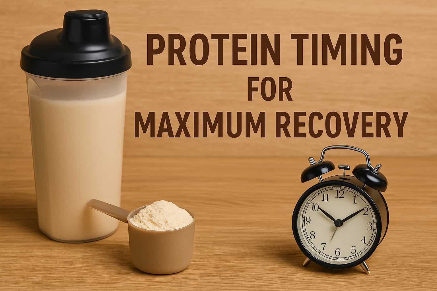 Protein Timing for Maximum Recovery