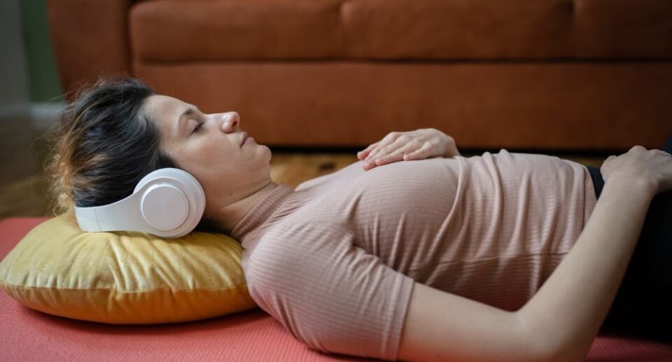 How guided meditation helps with falling asleep faster