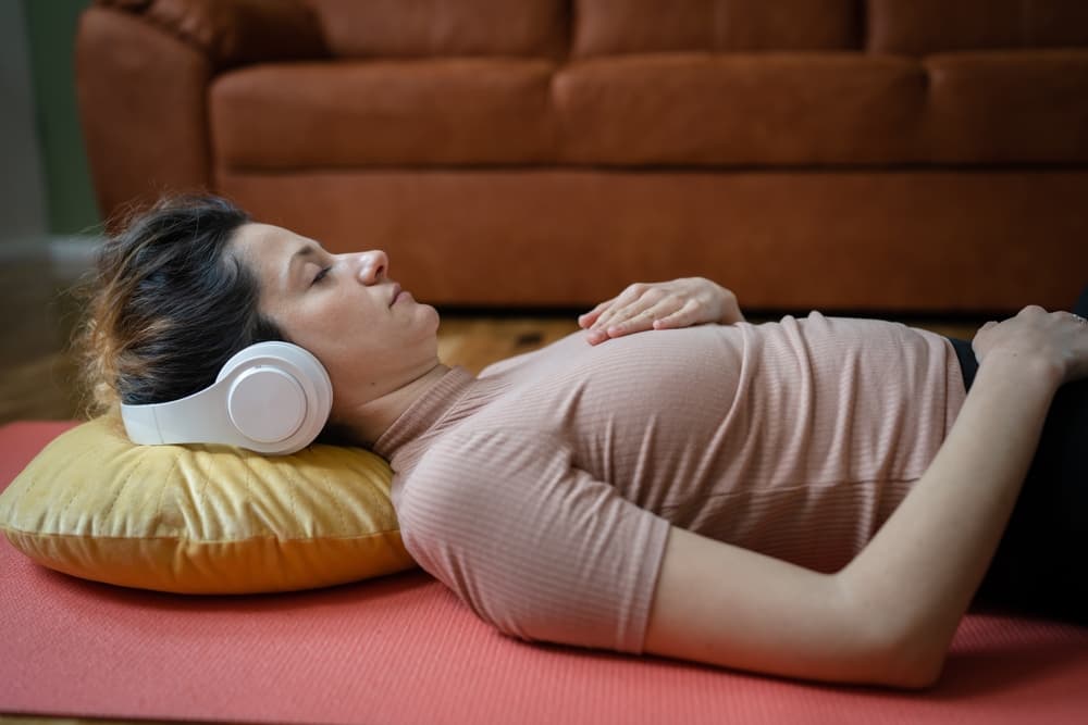 How guided meditation helps with falling asleep faster