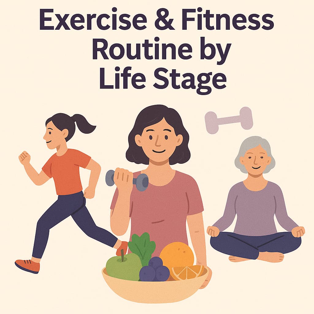 Exercise & Fitness Routine by Life Stage