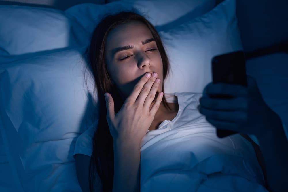The connection between screen time and sleep problems