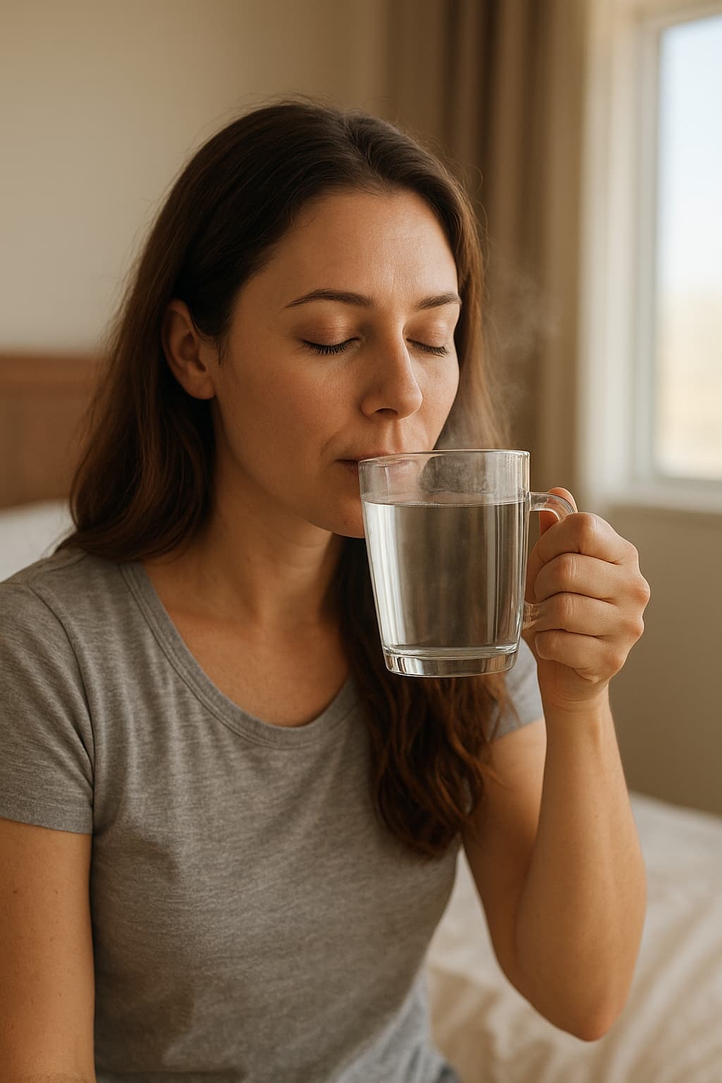 The benefits of drinking warm water in the morning
