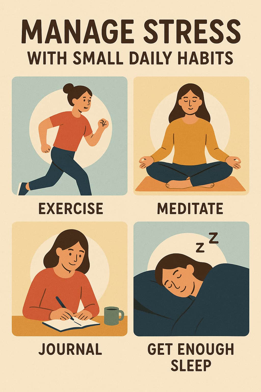 manage stress with small daily habits