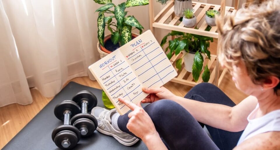 workout schedule for balanced fitness
