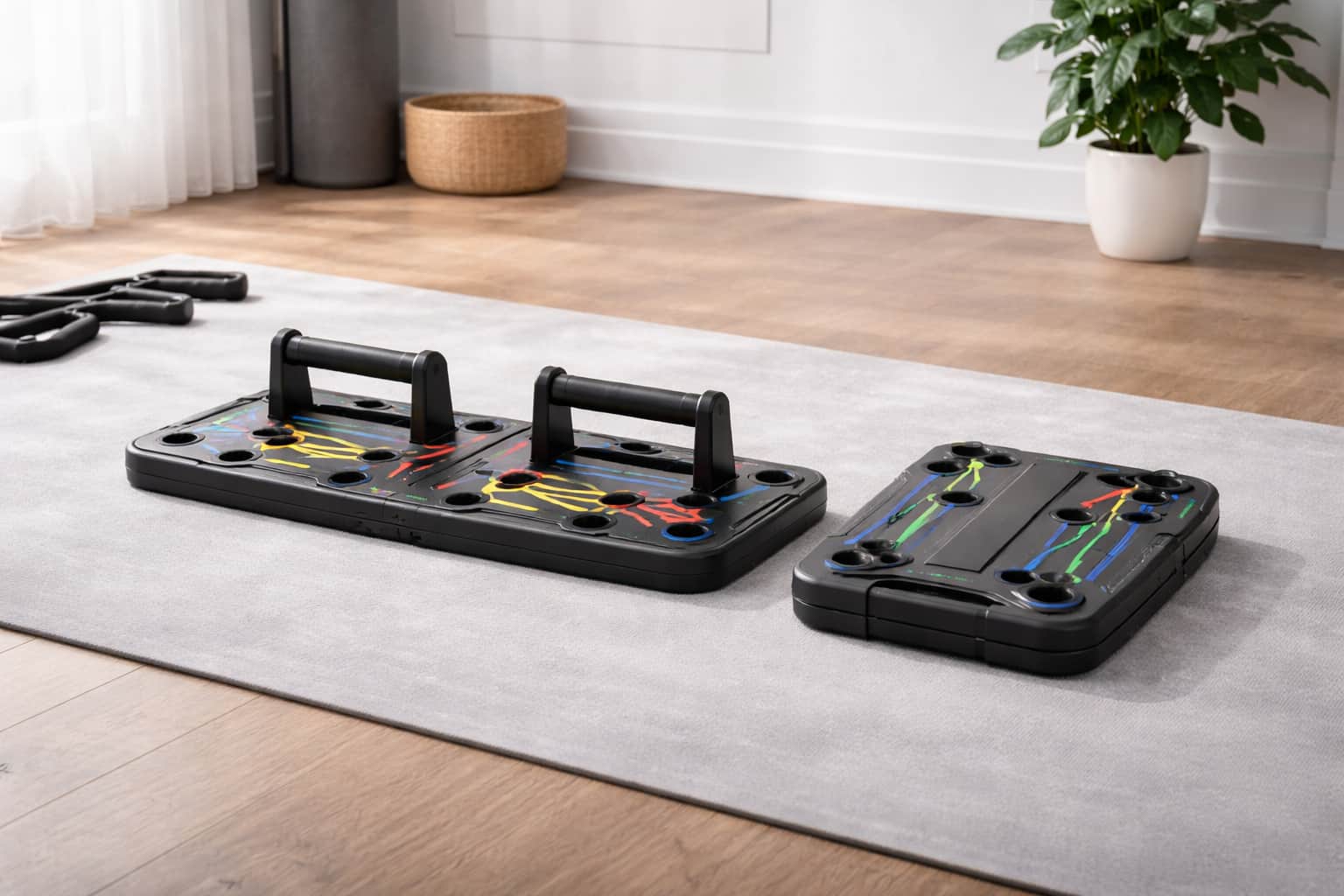 15-in-1 push up board foldable portable home gym