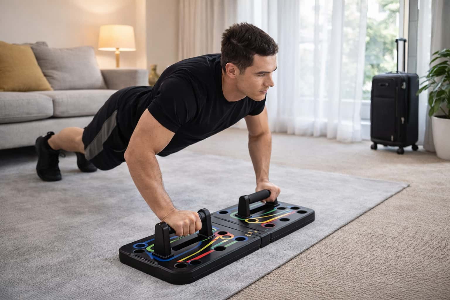 home workout equipment for beginners and travelers