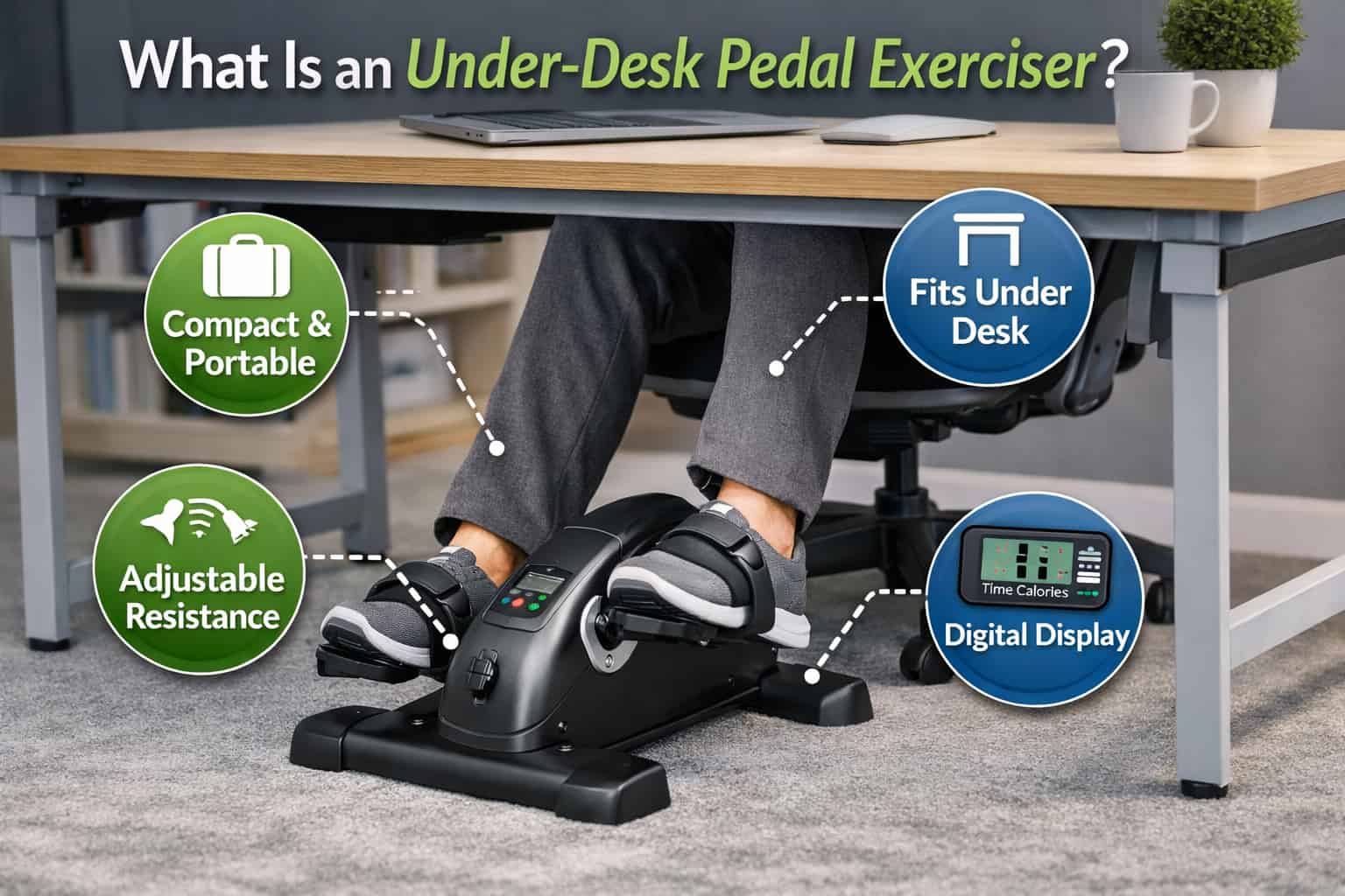 What Is an Under-Desk Pedal Exerciser