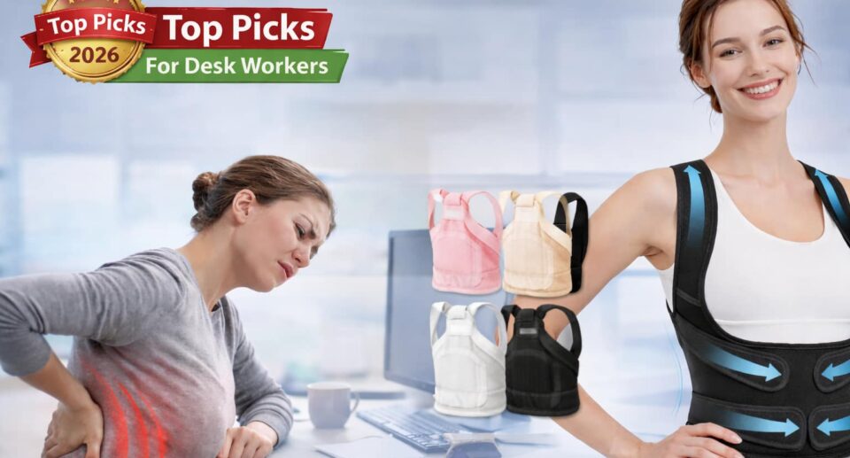 Best Posture Corrector for Women Working at Desk