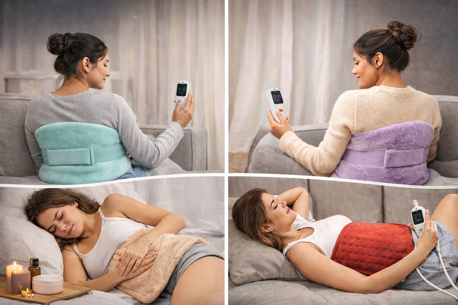 Top Rated Heating Pads for Back and Period Pain Relief