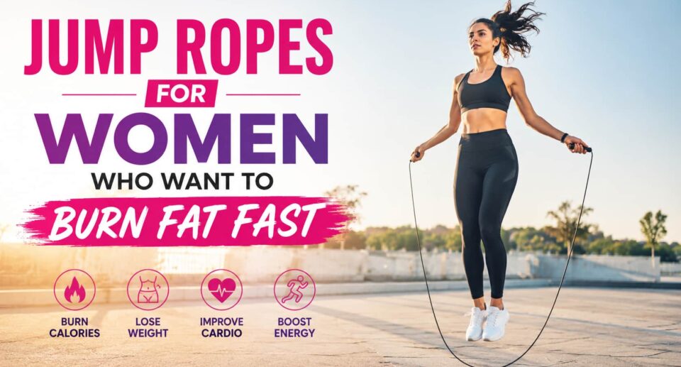 5 Best Jump Ropes for Women Who Want to Burn Fat Fast