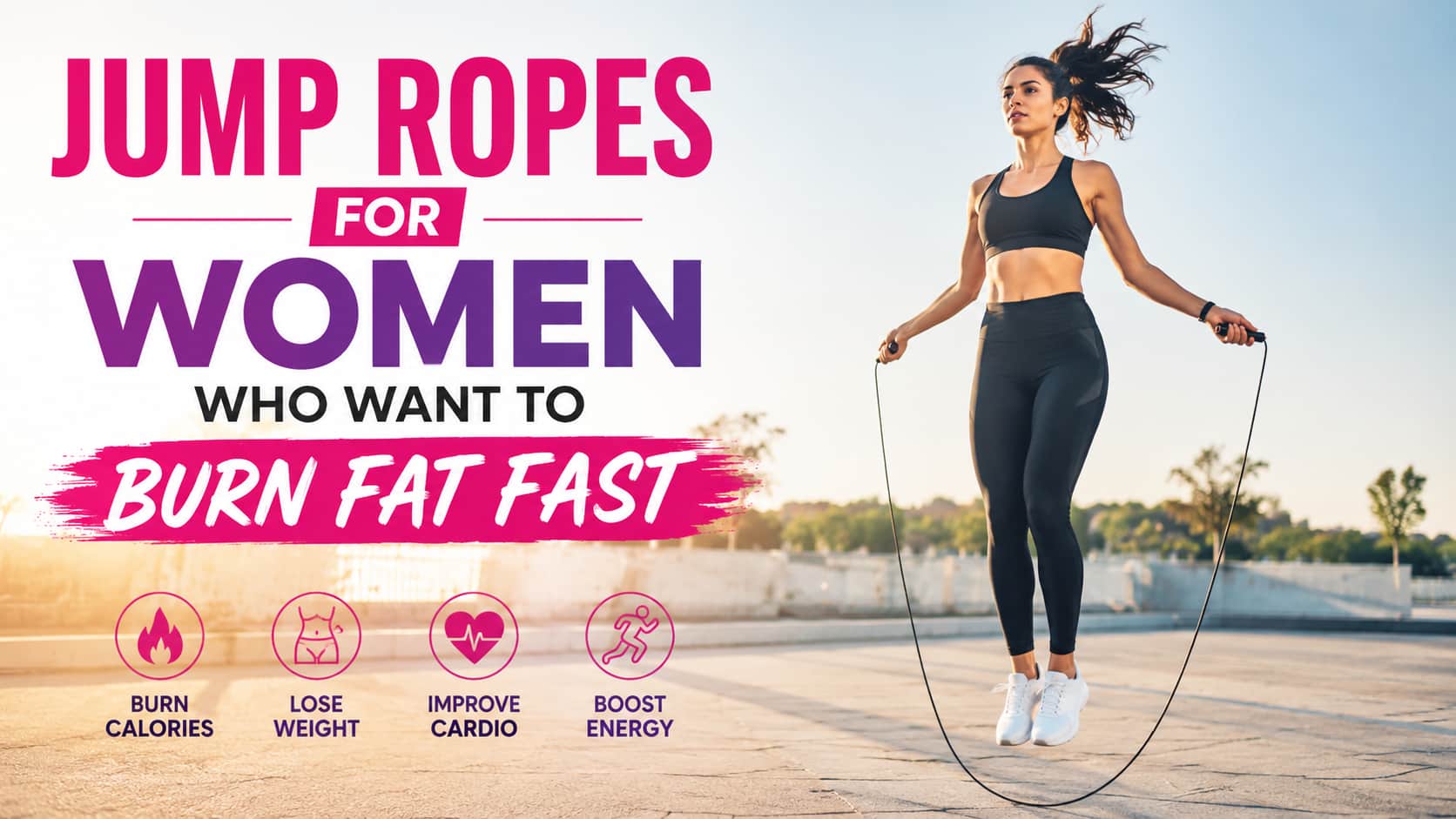 5 Best Jump Ropes for Women Who Want to Burn Fat Fast