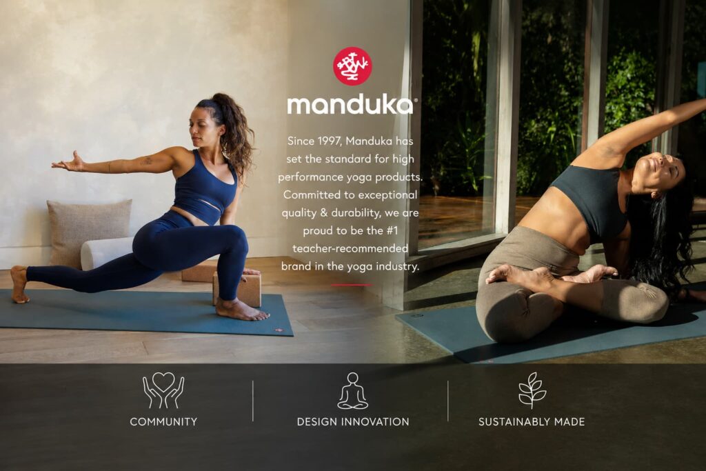 Manduka PRO Yoga Mat used for professional yoga practice and advanced stretching exercises.